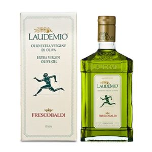 Laudemio extra virgin olive oil from Tuscany olive trees