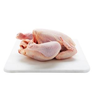 Free-range yellow baby spring chicken - 600g (frozen) (halal) - price will be adjusted as per final weight