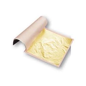 Gold leaves 22 carats - 25 sheets