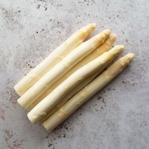 Fresh white asparagus from Peru caliber 16/20 - 420g