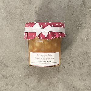 Christmas Jam made with apple & gingerbread,100% natural, no preservative, no flavoring - 220g 