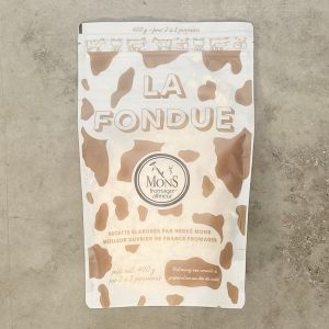 Fondue savoyarde made of 5 cheese (raw cow milk) - 400g 