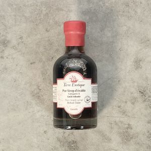 Grade A pure and raw maple syrup - 200ml - dark & robust taste