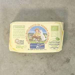 Organic butter - 250g - delicate Italian butter
