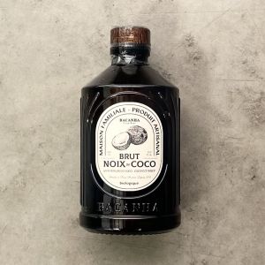 Organic raw coconut syrup in glass bottle - 400ml