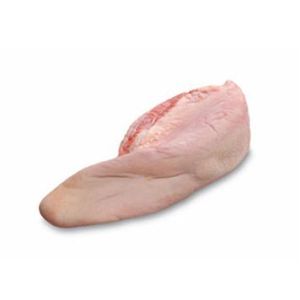 Milk-fed veal tongue - 900g (frozen) (halal) - price will be adjusted as per final weight