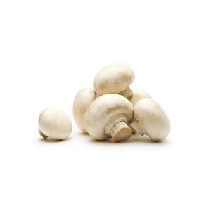 Fresh white Paris button mushrooms - 500g - delicious for "petits farcis"