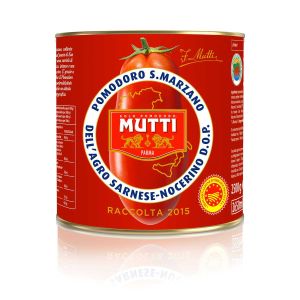 Mutti 100% Italian PDO whole peeled San Marzano tomatoes - 2.5kg