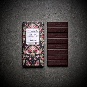 Nougatine caramel dark chocolate bar - 115g 