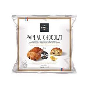 Pre-baked pains au chocolat "all butter" Lenotre - 6 x 75g per pack (frozen)