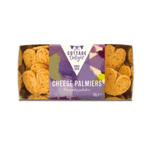 Cheese palmiers biscuits - 150g - perfect for snack  - Best before  30 April 2023