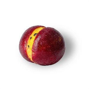 Passion fruit sorbet in its skin - 100g x 2 pieces (frozen) - 100% vegan, 100% natural