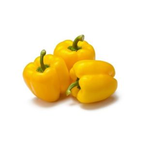 Organic yellow capsicum - 500g