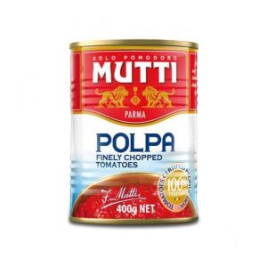 Mutti 100% Italian finely chopped tomatoes - 400g