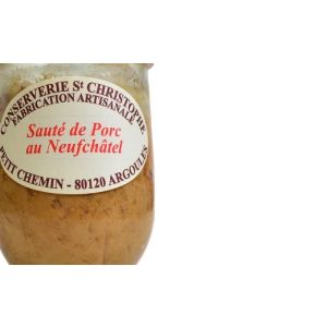 Ready-to-eat artisan sauteed pork with neufchatel cheese sauce - 900g (non-halal) - 100% natural, no preservative