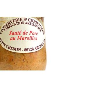 Ready-to-eat artisan sauteed pork with maroilles cheese sauce - 900g (non-halal) - 100% natural, no preservative