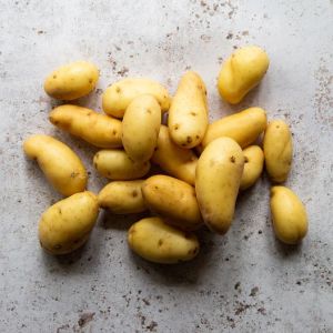 Red Label Ratte potato +20mm - 1kg ideal for steaming, pan-frying, gratin