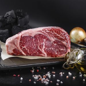 Chilled beef ribeye 154 aed/kg - 5kg (halal) - price will be adjusted as per final weight