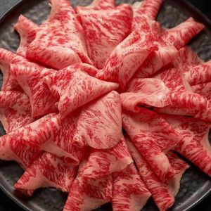 Chilled Wagyu beef MS 4/5 shabu shabu (thin slices) - 500g  (chilled) (halal) - 3 days shelf-life / 2 days lead time