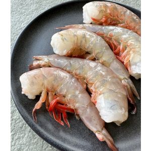 Raw Vannamei prawns peeled, deveined, tail on 16/20 - 1kg (frozen) GMO-free