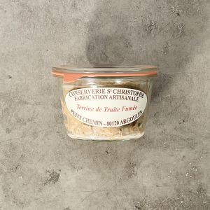 Ready-to-eat artisan smoked trout terrine - 270g - 100% natural, no preservative