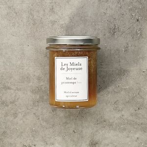 Raw spring honey from Ardeche region - 250g - sweet floral aromas with acacia, hawthorn and white heather.