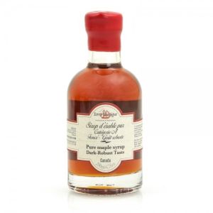 Authentic and pure maple syrup - 200ml - dark & robust taste