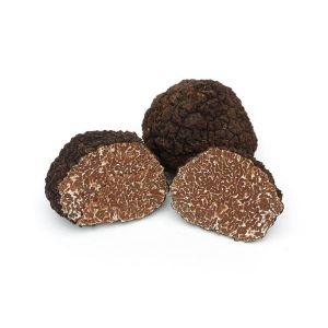 Fresh black autumn truffle (tuber uncinatum chati) - 50g - weight and price may vary as per market condition