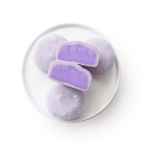 NEW ube mochi ice cream - set of 4 - no artificial sweetener or colouring