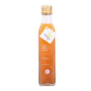  Pear & vanilla fruit pulp vinegar - 250ml - perfect partner with white fish carpaccio