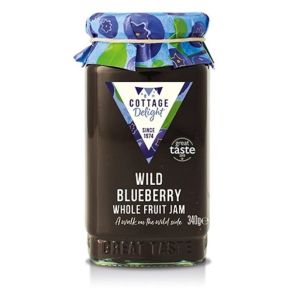 Wild blueberry whole fruit jam - 340g "Great Taste" awarded
