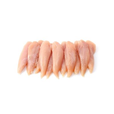 Yellow chicken inner fillets 78 aed/kg - 1.5kg (halal) (frozen) - the most tender and leanest part of chicken