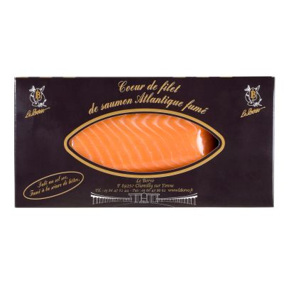 Scottish salmon heart loin / coeur de filet de saumon ecossais 200g