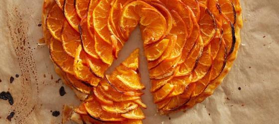 Clementine tart recipe by the Pastry Chef and Baker Alex Croquet