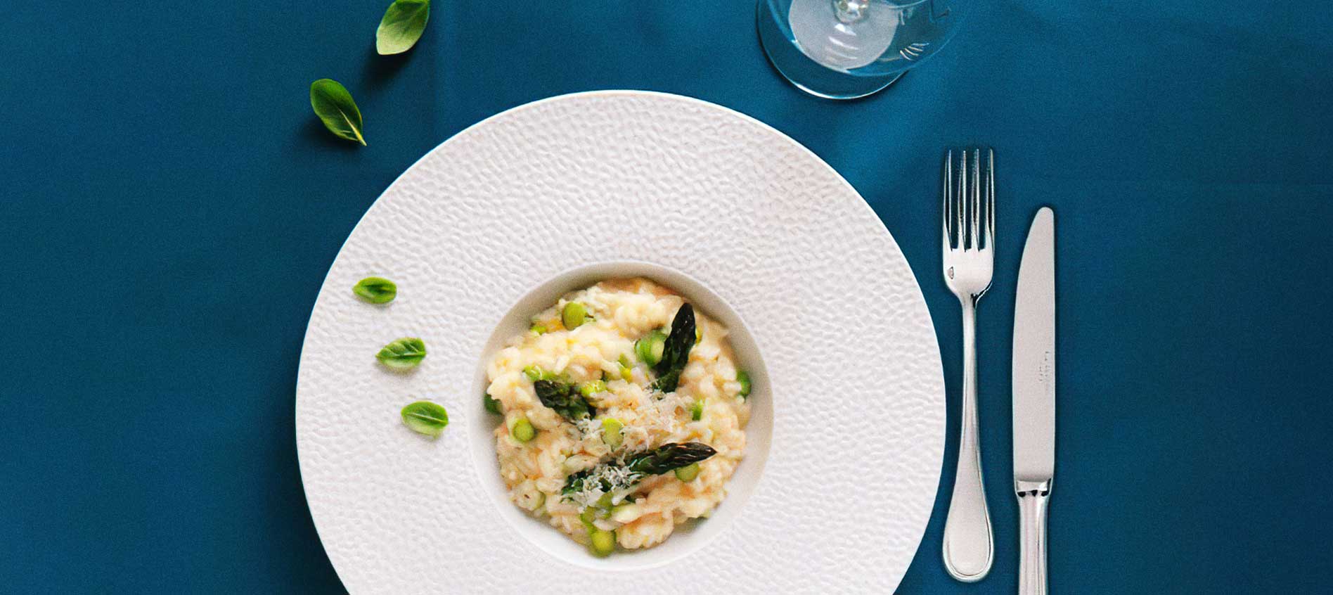 SPRING MENU green asparagus risotto recipe 